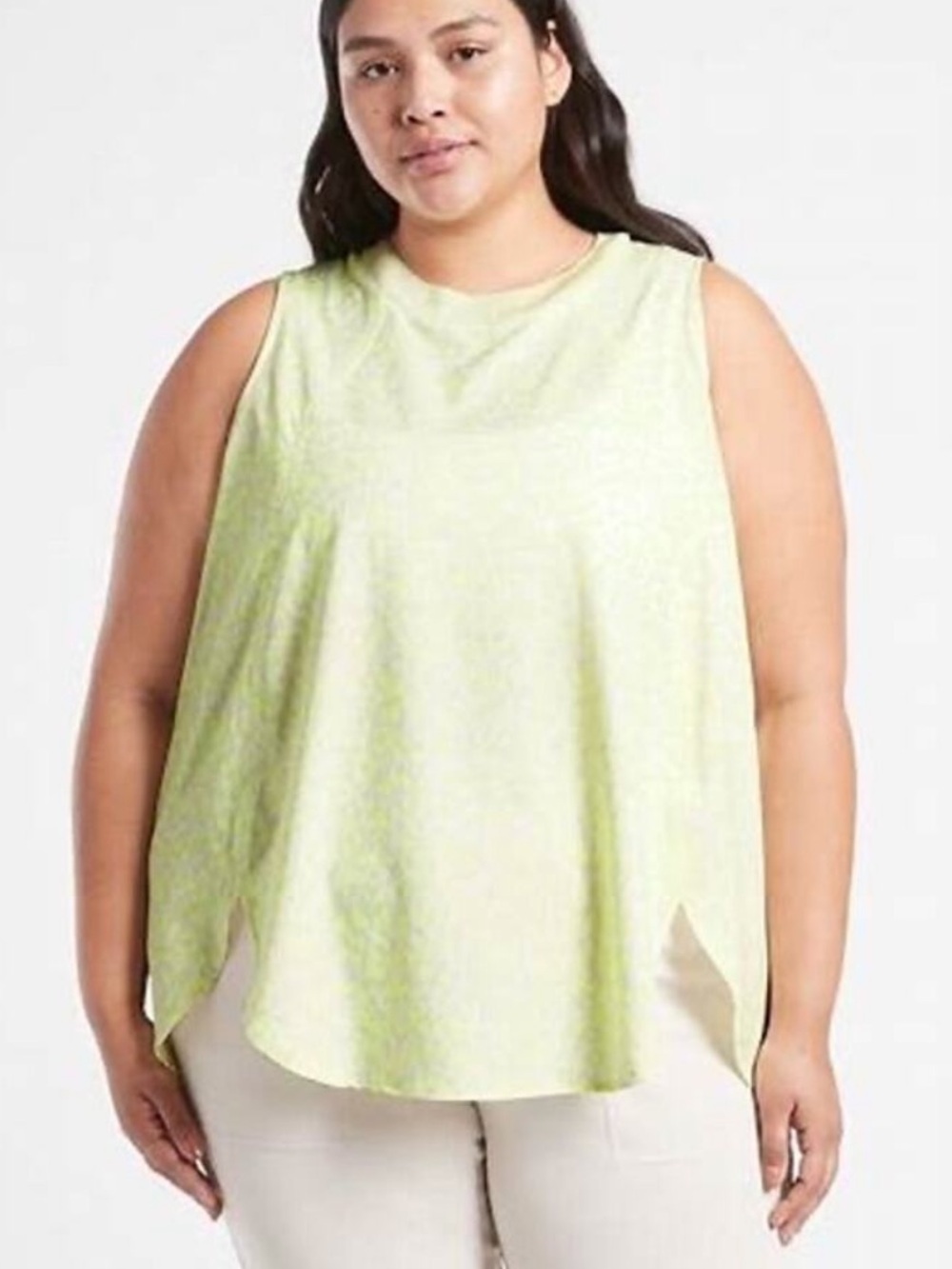 NEW Athleta Zephyr Print Tank women’s